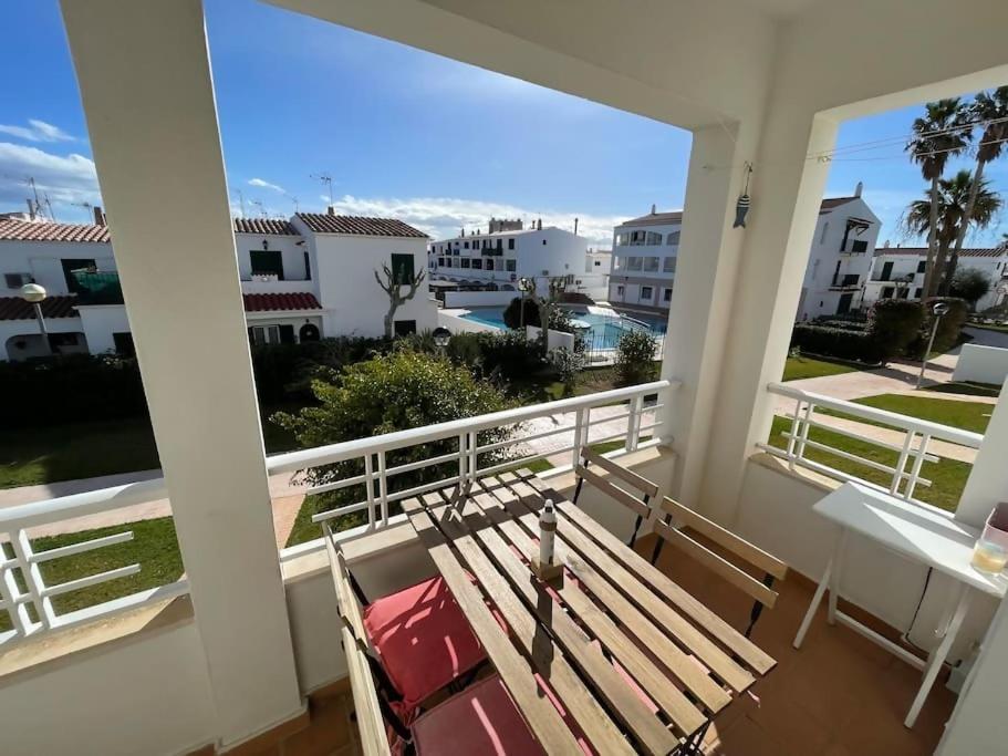 קאלה אן בלאנס Algaiarens Apto Con Piscina Y Junto A La Playa מראה חיצוני תמונה